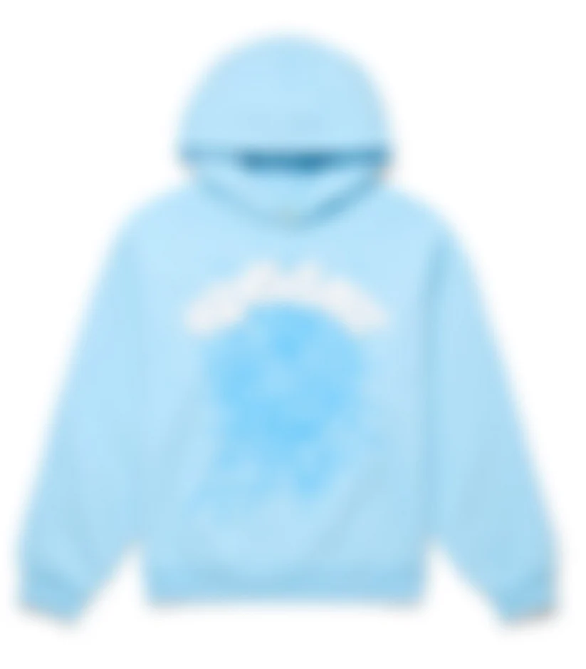 A Crunxts Product- Light Blue Custom Hoodie