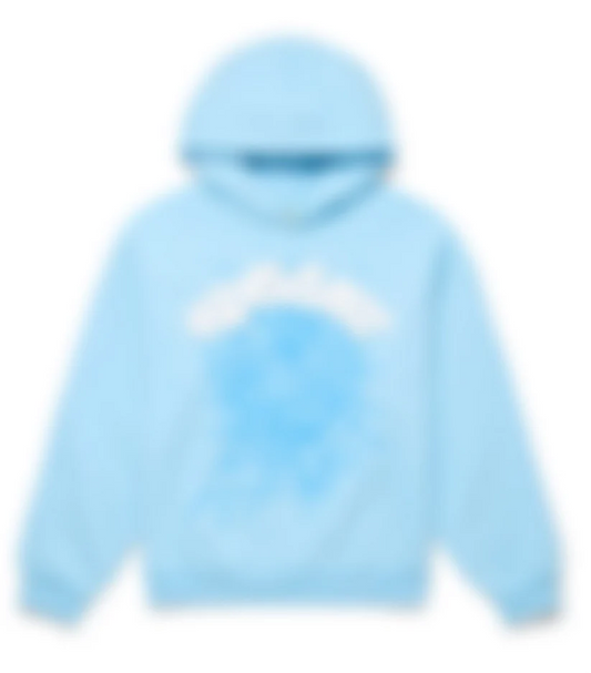 A Crunxts Product- Light Blue Custom Hoodie
